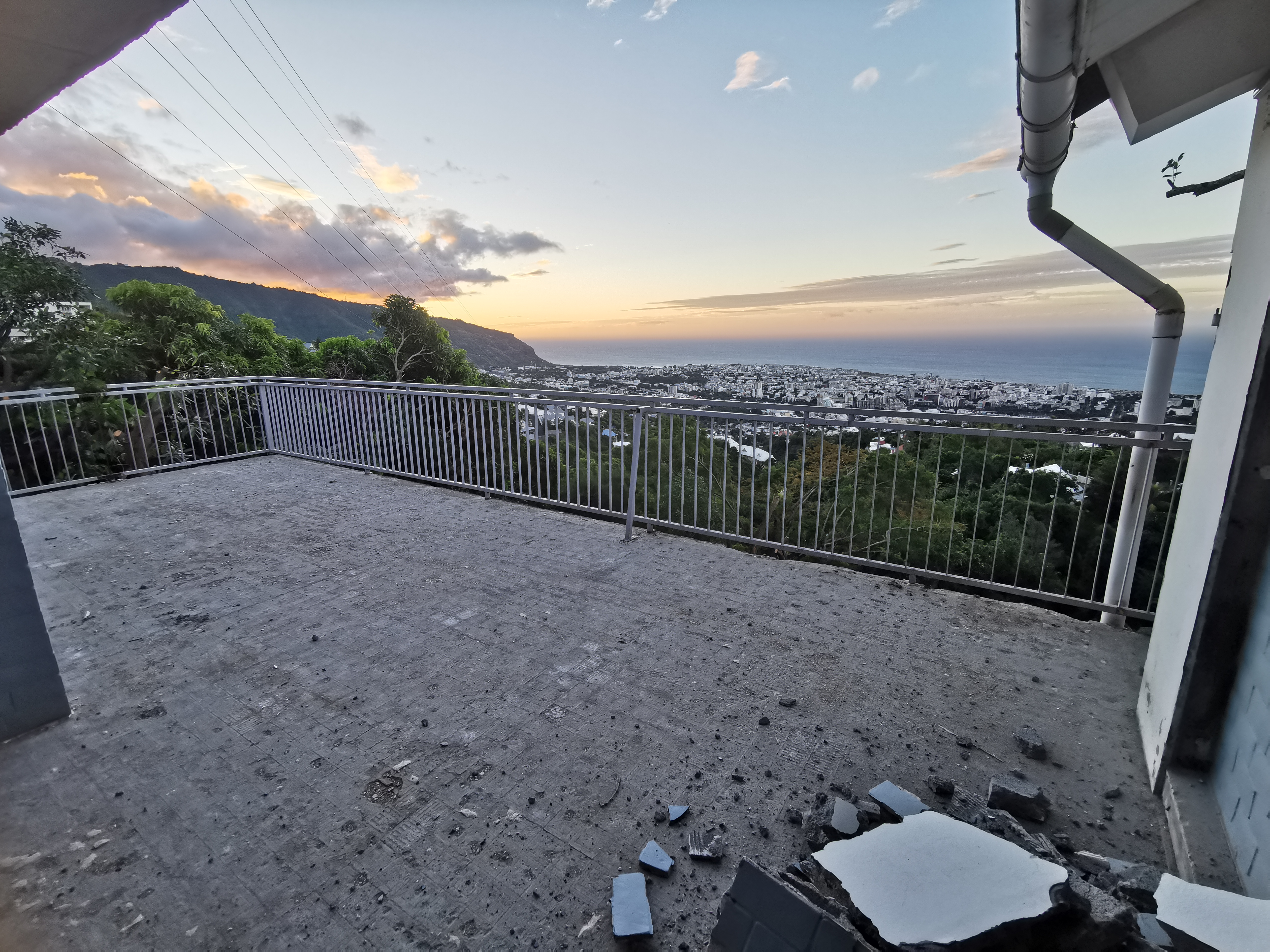 Élagage après : vue dégagée