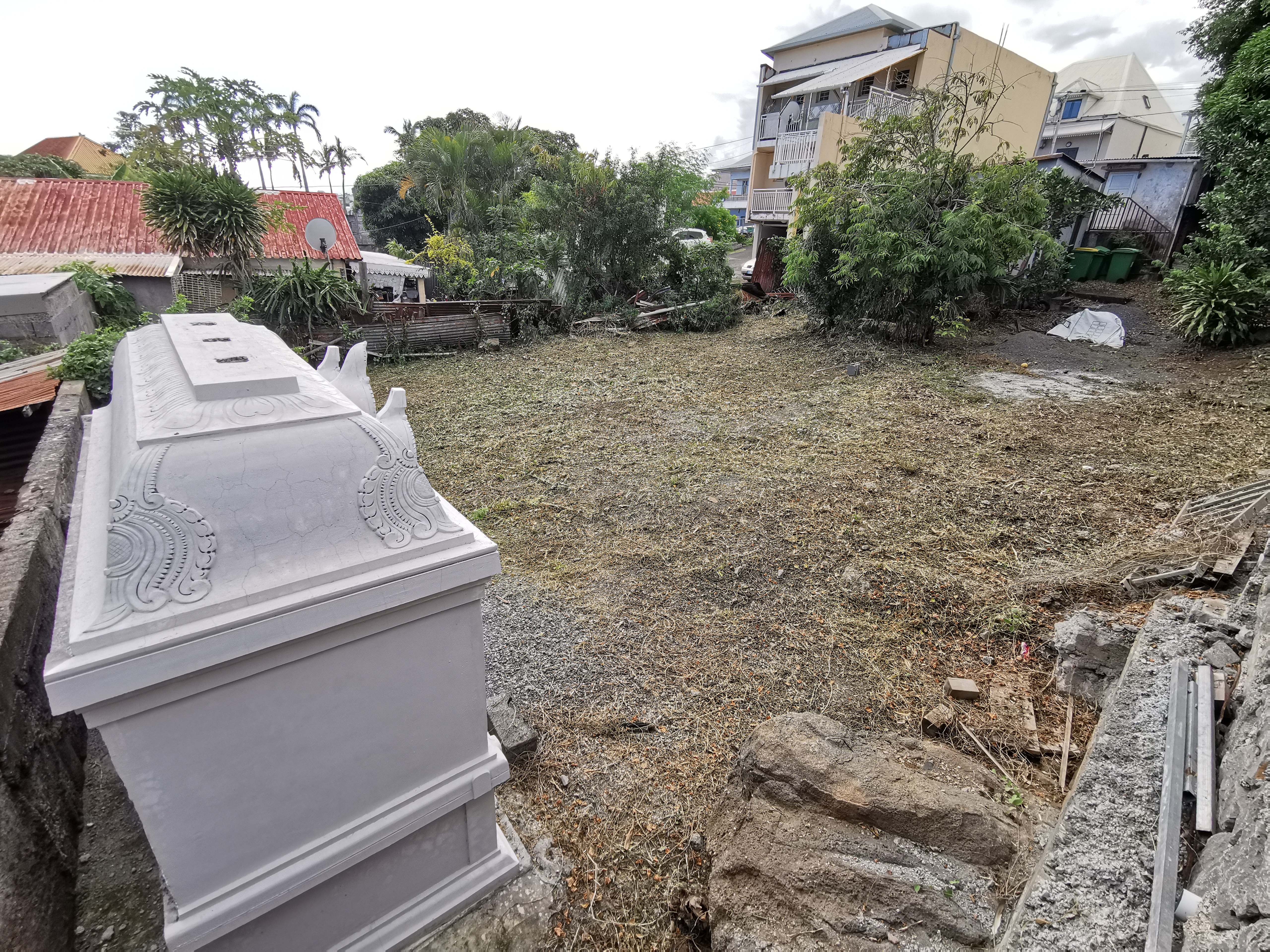 Terrain après nettoyage